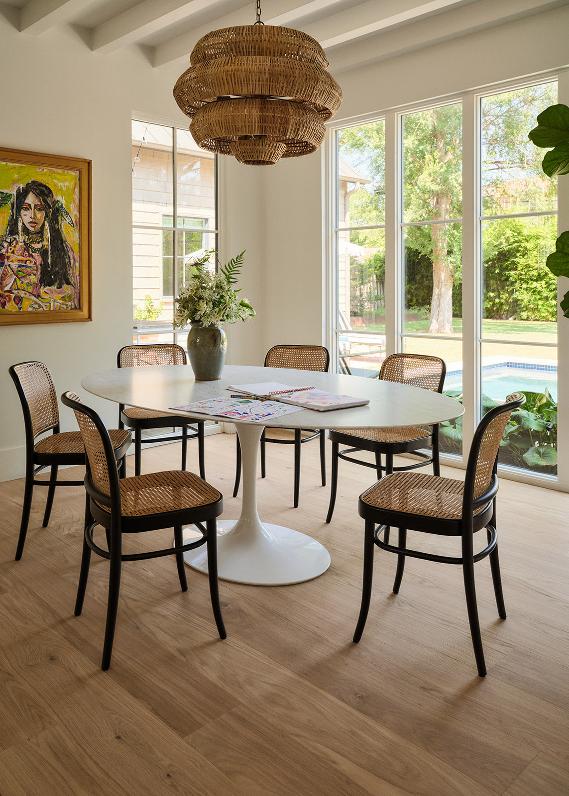 8-inch wide engineered hardwood flooring wood veneer durable waterproof