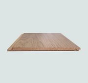 Side profile view of wood veneer flooring by Stuga
