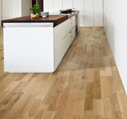 Scandinavian Engineered hardwood flooring in natural white oak from stuga