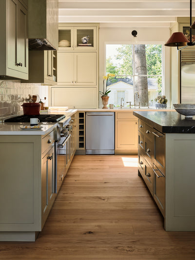 8-inch natural oak engineered hardwood flooring waterproof durable kitchen wood floor