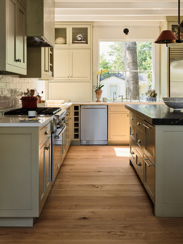 8-inch natural oak engineered hardwood flooring waterproof durable kitchen wood floor