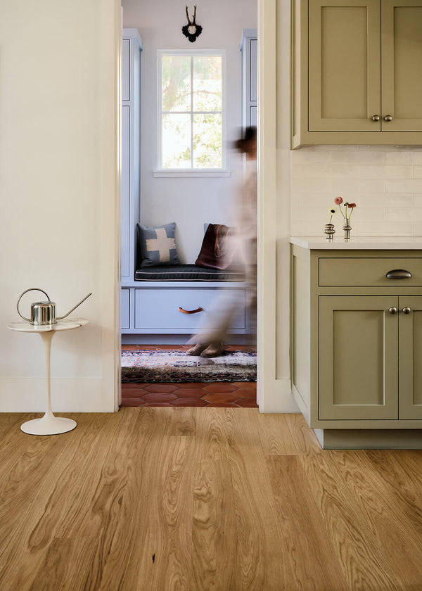 6-inch engineered natural oak hardwood flooring planks durable waterproof