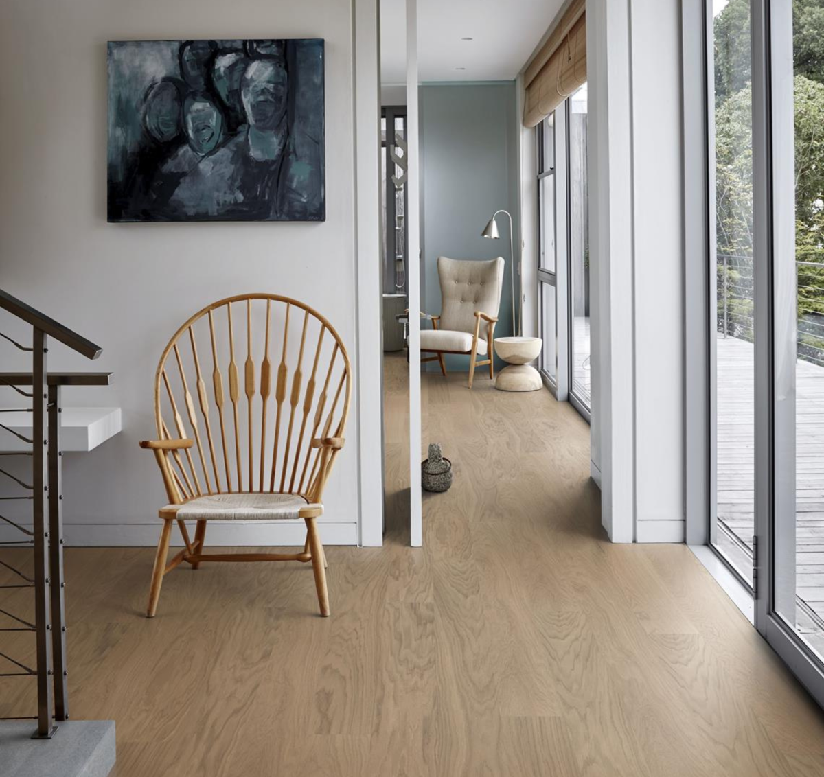 stuga real wood veneer flooring easy to install over existing floor