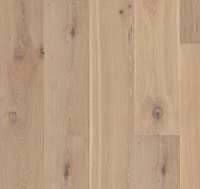 Spritz 12" wide plank white oak flooring by Stuga