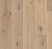 Spritz 12" wide plank white oak flooring by Stuga