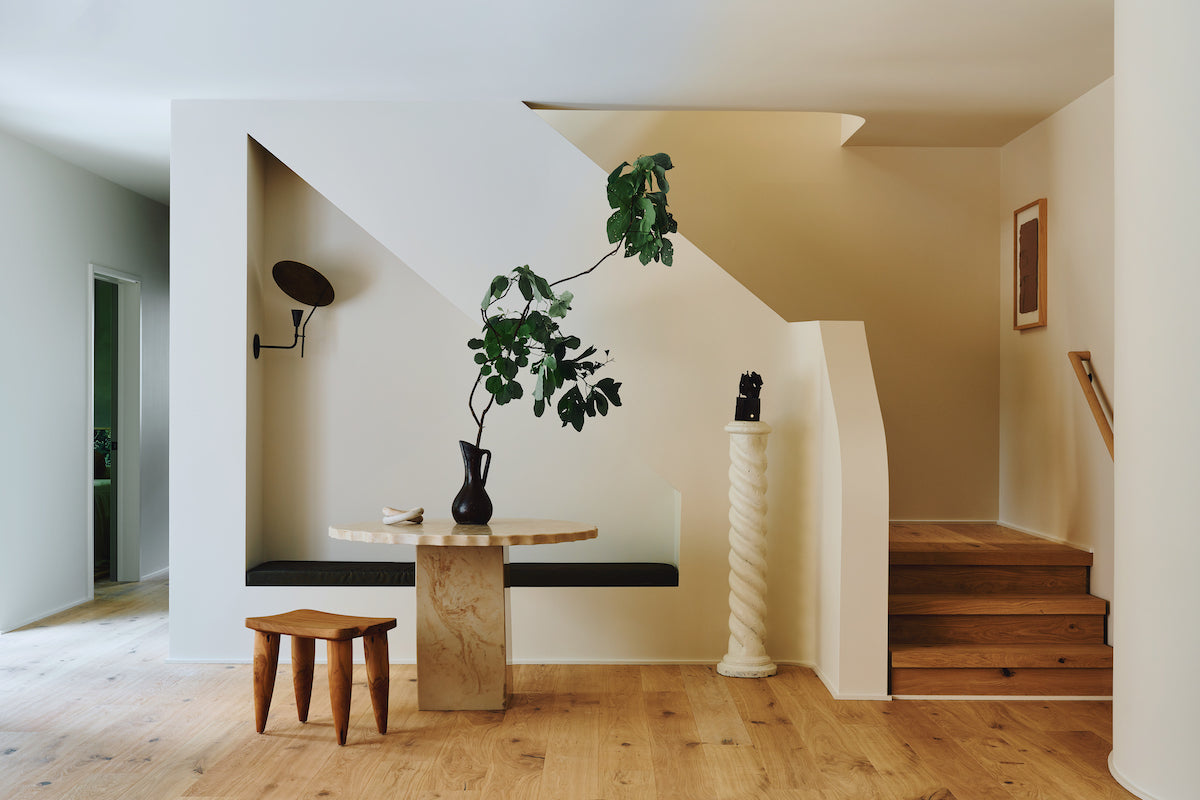 Shell natural white oak flooring | Stuga