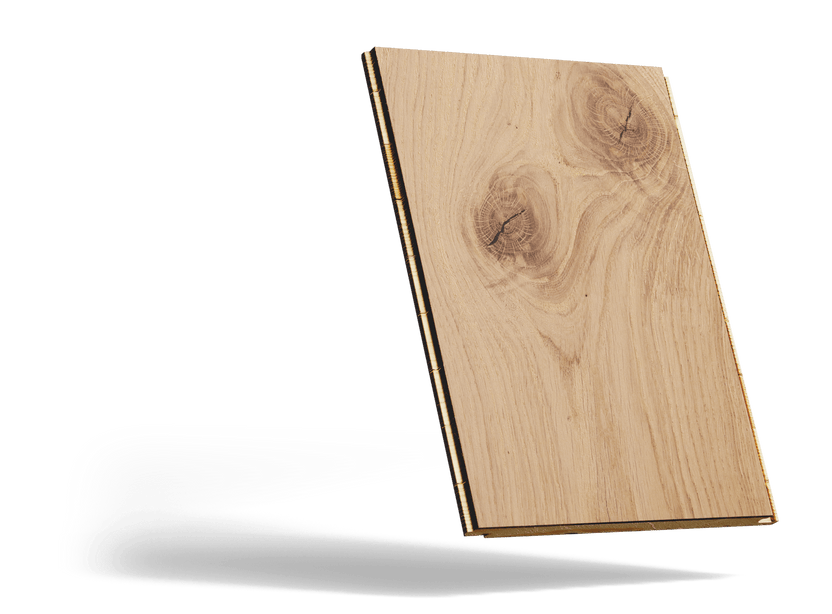 Shell natural white oak flooring | Stuga