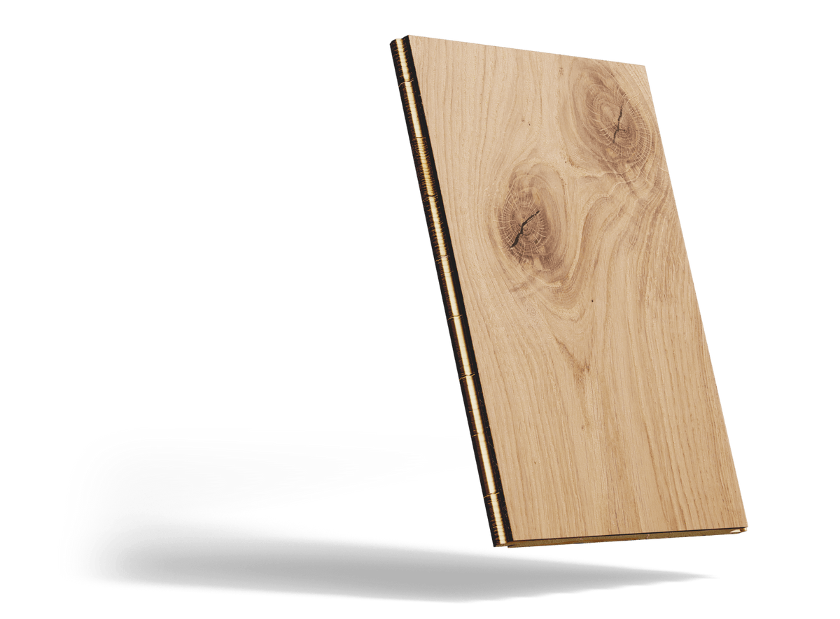 Shell natural white oak flooring | Stuga