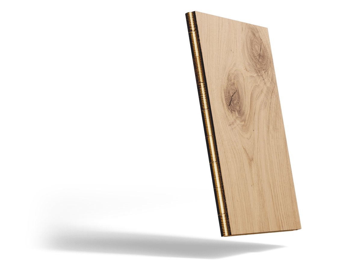 Shell natural white oak flooring | Stuga