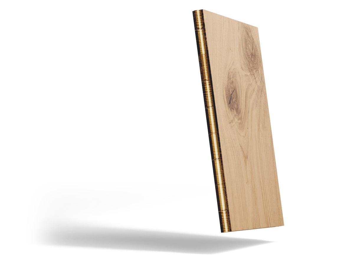 Shell natural white oak flooring | Stuga