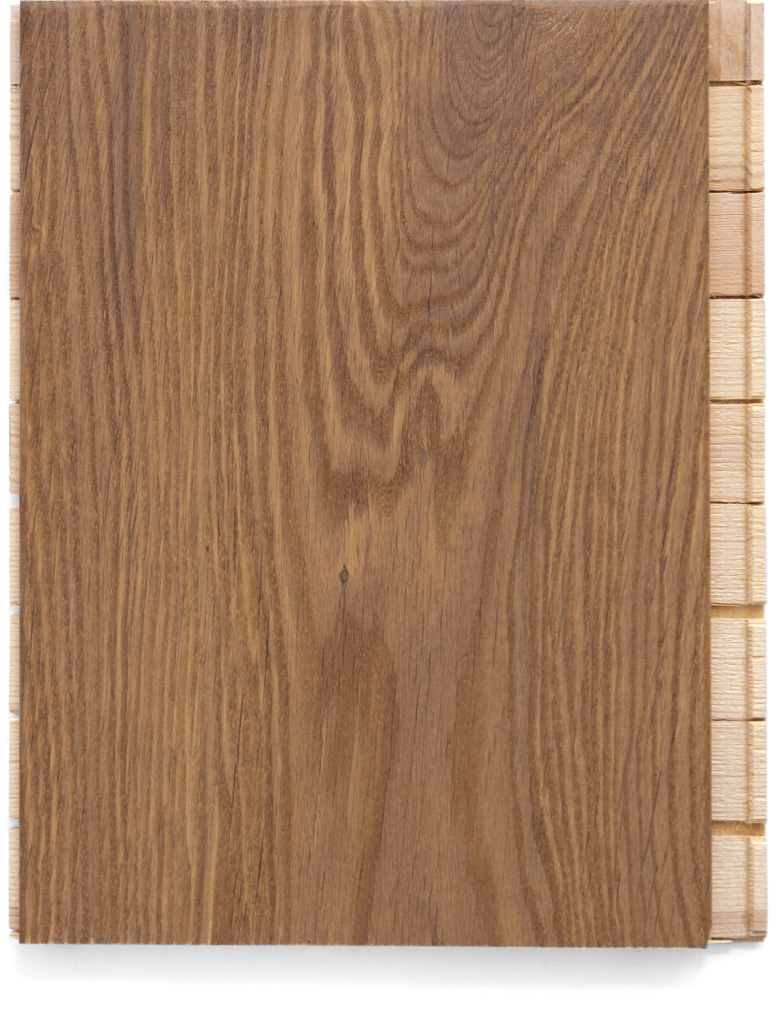 Harbor hand scraped hardwood floor sample by Stuga