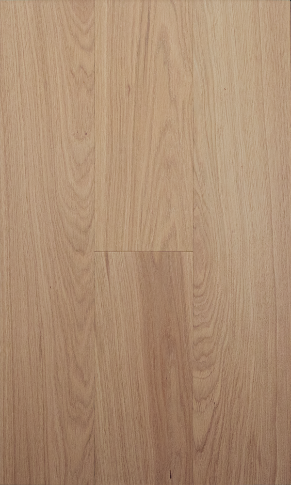 Waterproof wood flooring overhead view in a blonde tone