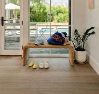 8-inch wide white oak engineered hardwood flooring