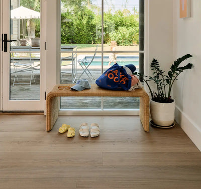 8-inch wide white oak engineered hardwood flooring