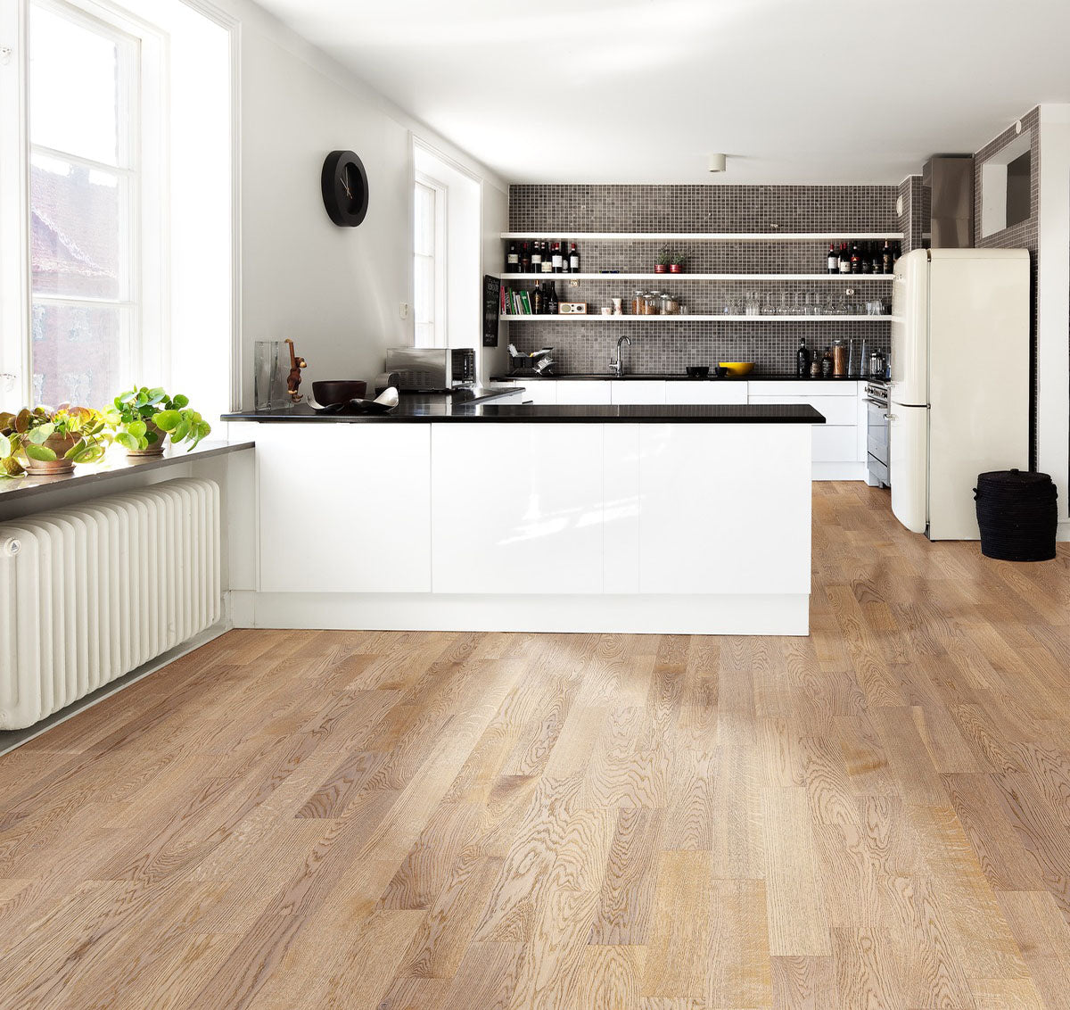 Engineered hardwood flooring from Sweden.