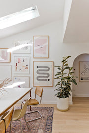 Home renovation inspiration featuring colored area rug on top of Greta Scandinavian Hardwood flooring Stuga