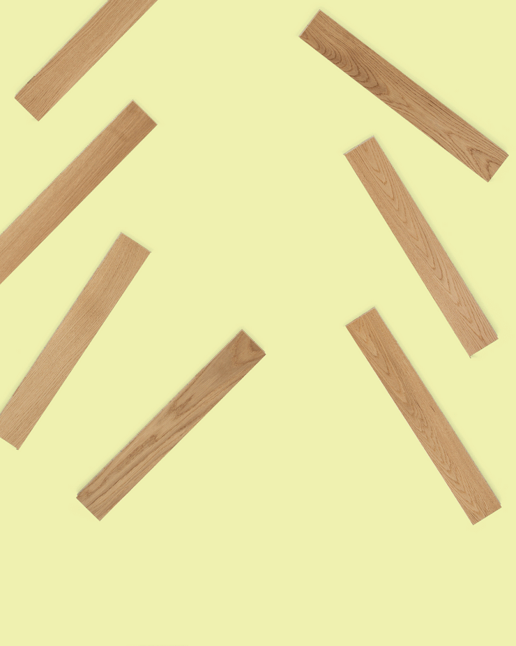 motion graphic showing herringbone wood flooring pattern by Stuga